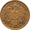 Gold 10 Mark Hamburg