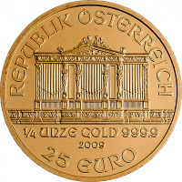 Gold Philharmoniker 1/4 Unze