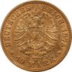 Gold Preussen 10 Mark Wilhelm I
