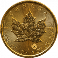 Maple Leaf 1 Unze Gold