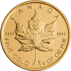 Gold Maple Leaf 1/4 Unze