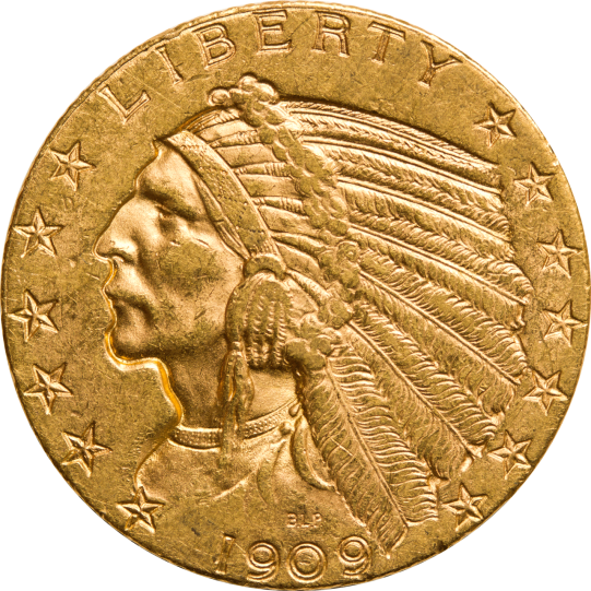 USA 5 $ Indian Head