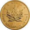 Gold Maple Leaf 1/2 Unze