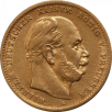 Gold Preussen 10 Mark Wilhelm I